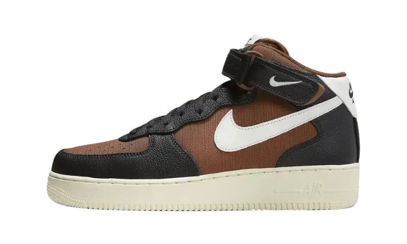 Nike Air Force 1 Mid '07 Vintage Off-Noir Pecan - MTHOR SHOP