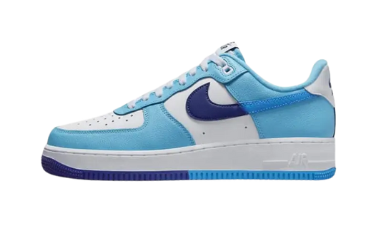 Nike Air Force 1 Low '07 LV8 Split Light Photo Blue Deep Royal - MTHOR SHOP