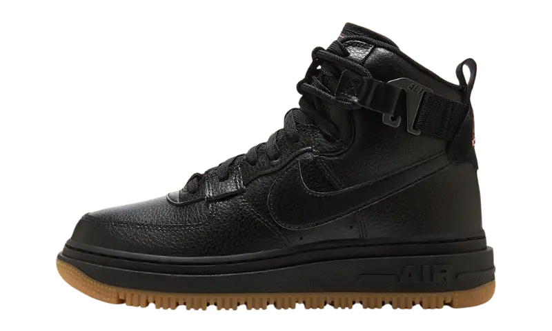 Nike Air Force 1 High Utility 2.0 Black Gum Orange (Women's) - MTHOR SHOP