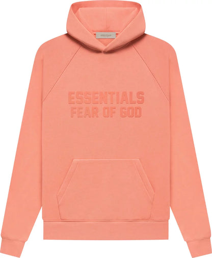 Fear of God Essentials Hoodie Coral