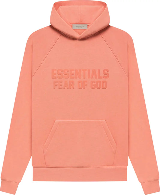 Fear of God Essentials Hoodie Coral