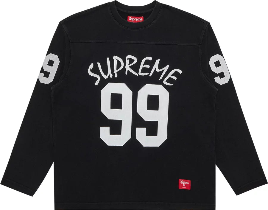 Supreme 99 L/S Football Top Black