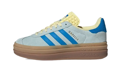 Adidas Gazelle Bold Almost Blue Yellow