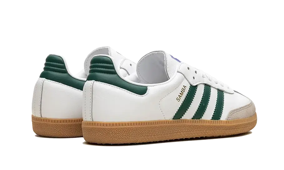 Adidas Originals Samba OG White Collegiate Green Gum 