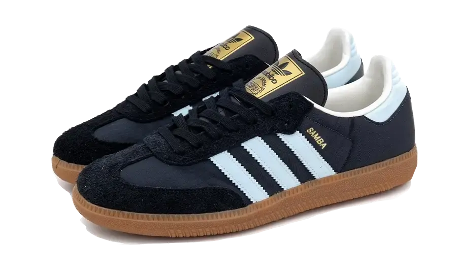 Adidas Samba OG Carbon Almost Blue Gum