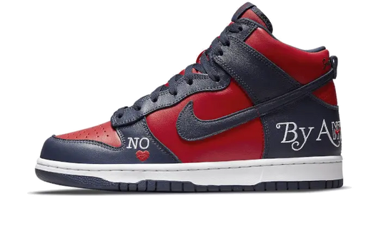 SB Dunk High Supreme By Any Means Navy SKU : DN3741-002