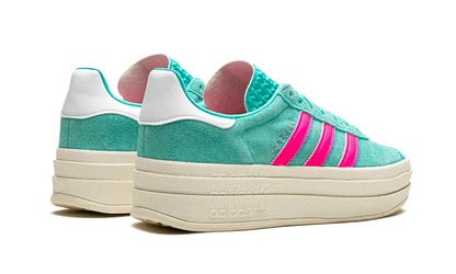 Adidas Gazelle Bold Flash Aqua Lucid Pink