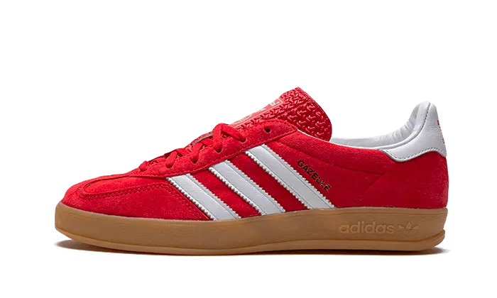 Adidas Gazelle Scarlet Cloud White