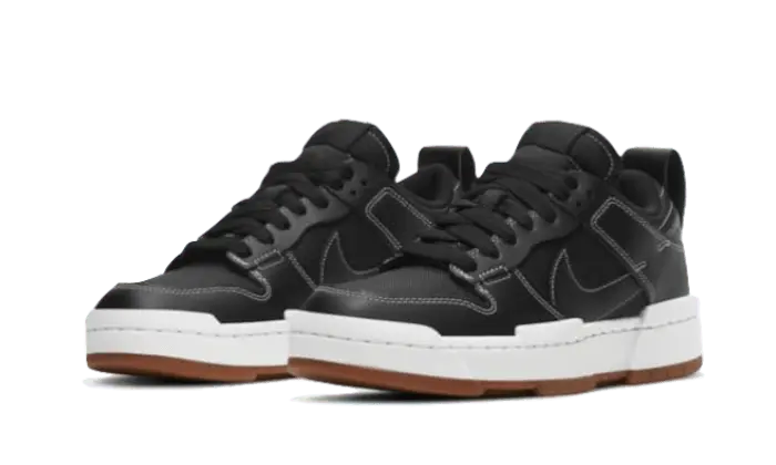 Nike Dunk Low Disrupt Black White Gum - CK6654-002