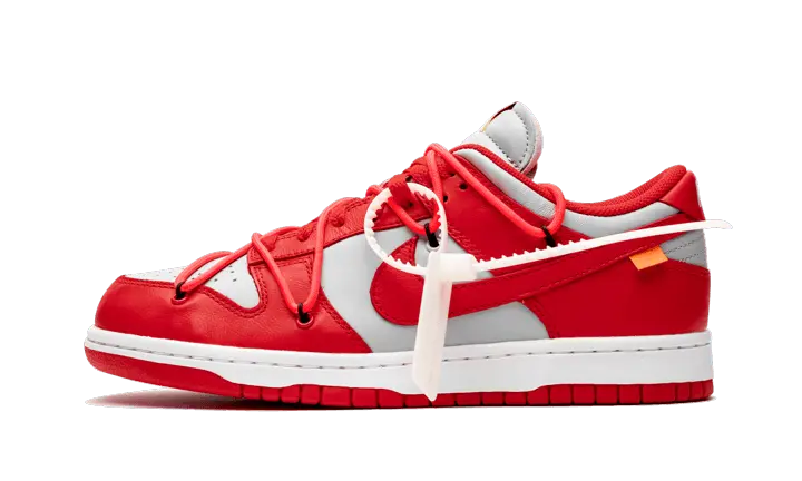 Nike Dunk Low Off-White University Red - CT0856-600