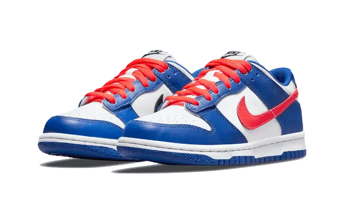 Nike Dunk Low White Royal Red - CW1590-104