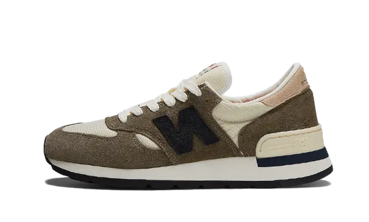 New Balance 990V1 Made In USA Cream Olive