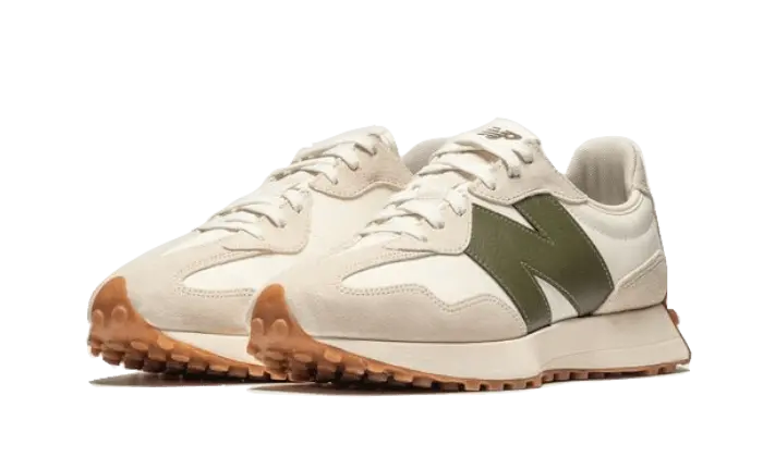 New Balance 327 Moonbeam Oak Leaf Green