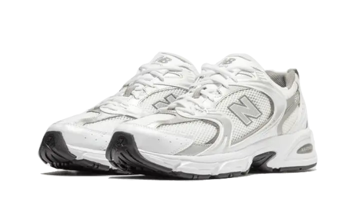 New Balance 530 White Silver Metallic