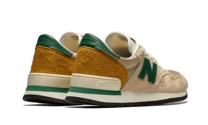 New Balance 990 v1 Made In USA Tan Green