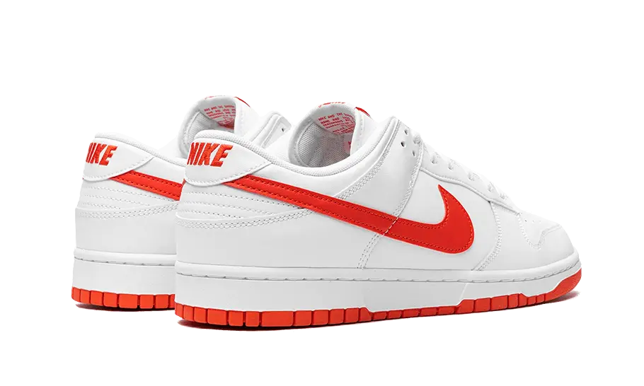 Nike Dunk Low Retro White Picante Red