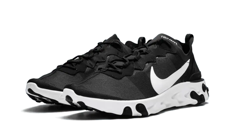 Nike React Element 55 Black WhiteNike React Element 55 Black White -BQ6166-003