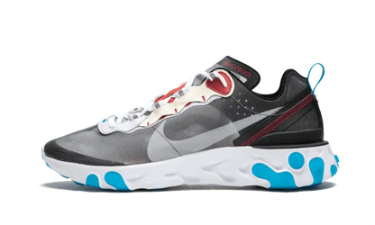 Nike React Element 87 Dark Grey Photo Blue