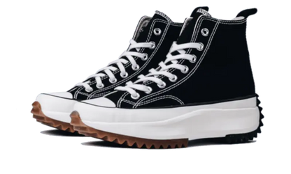 Converse Run Star Hike Hi Black White Gum - 166800C