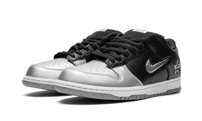 Nike SB Dunk Low Supreme Jewel Swoosh Silver - CK3480-001