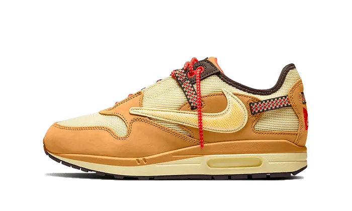 Nike Air Max 1 Travis Scott Cactus Jack Wheat Lemon Drop